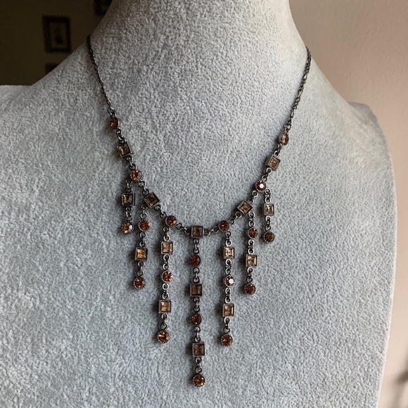 Cookie Lee Cascading Dangle Necklace - NWOT - Picture 6 of 9